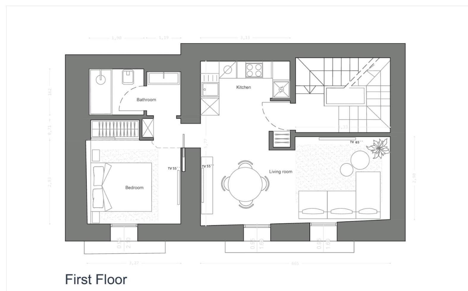Apartment Superior 1br - Fully Renovated & Equipped - Prime Location In Historical Centre - Garibaldi#2 - Free Parking *